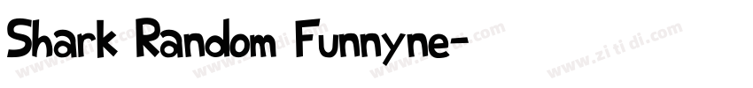 Shark Random Funnyne字体转换